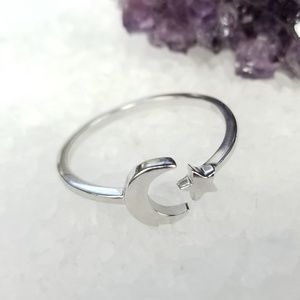 {The When the Moon Met the Star Ring} Sterling 925
